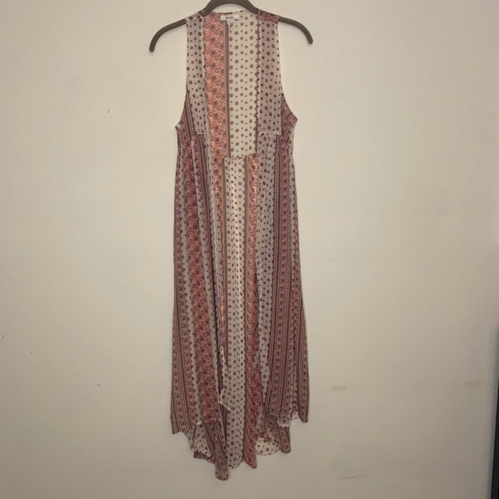 Mudd Boho Sheer Vest